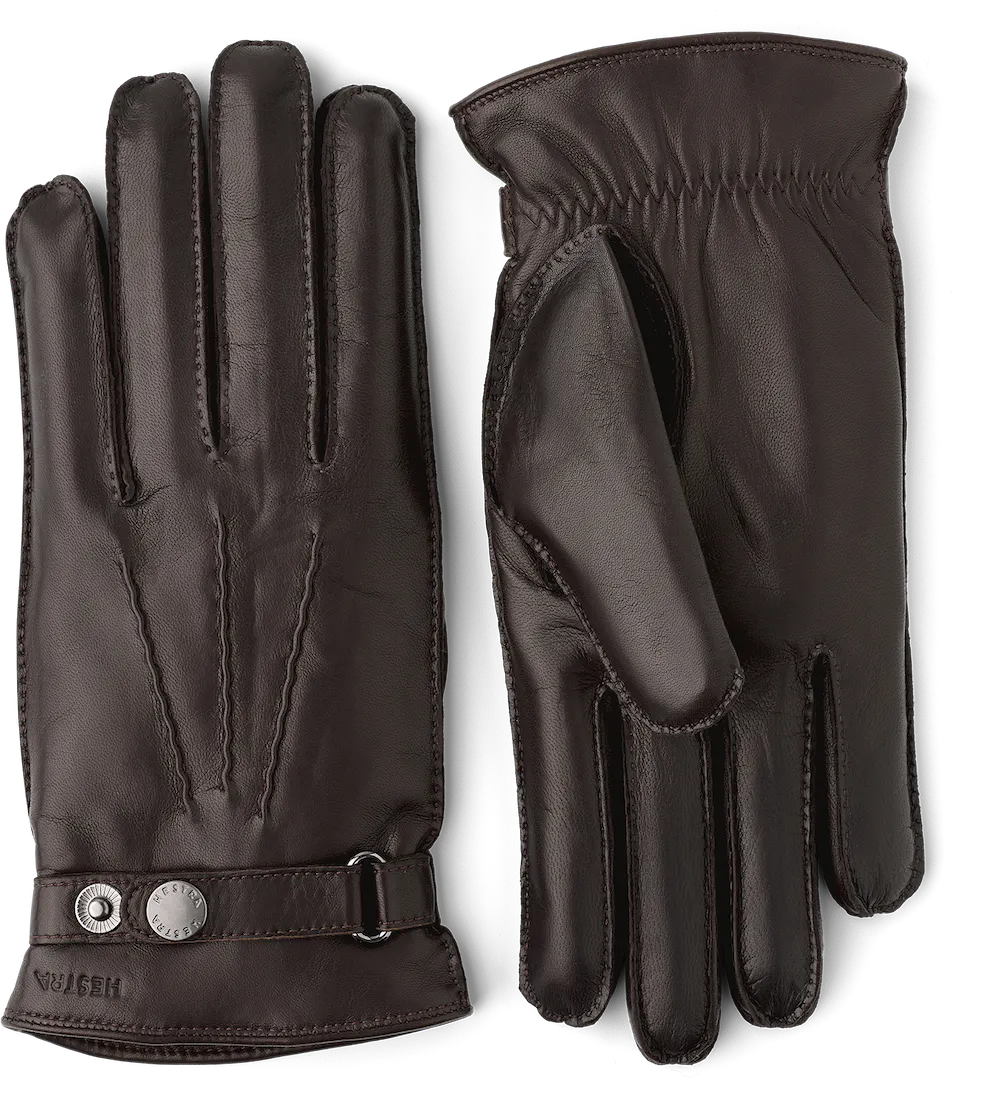 classic wool-lined men’s leather glove