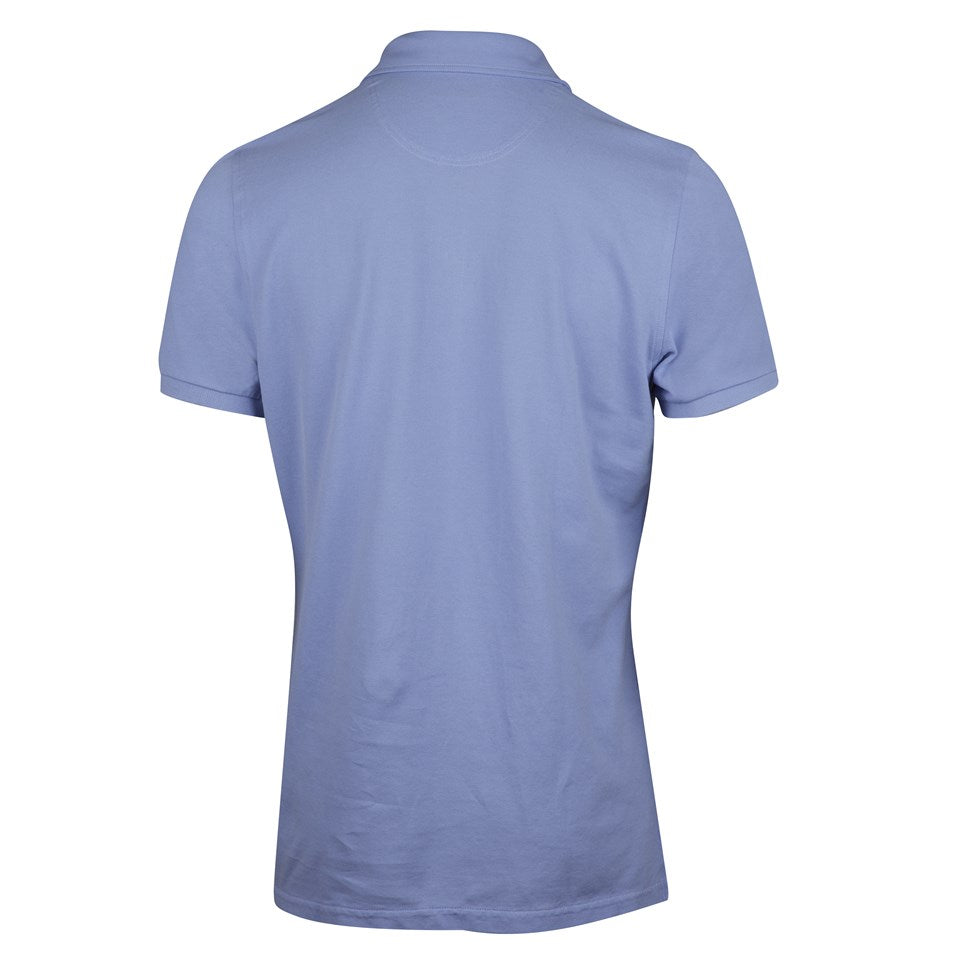 Blue Contrast Polo Shirt - Joshua Gold