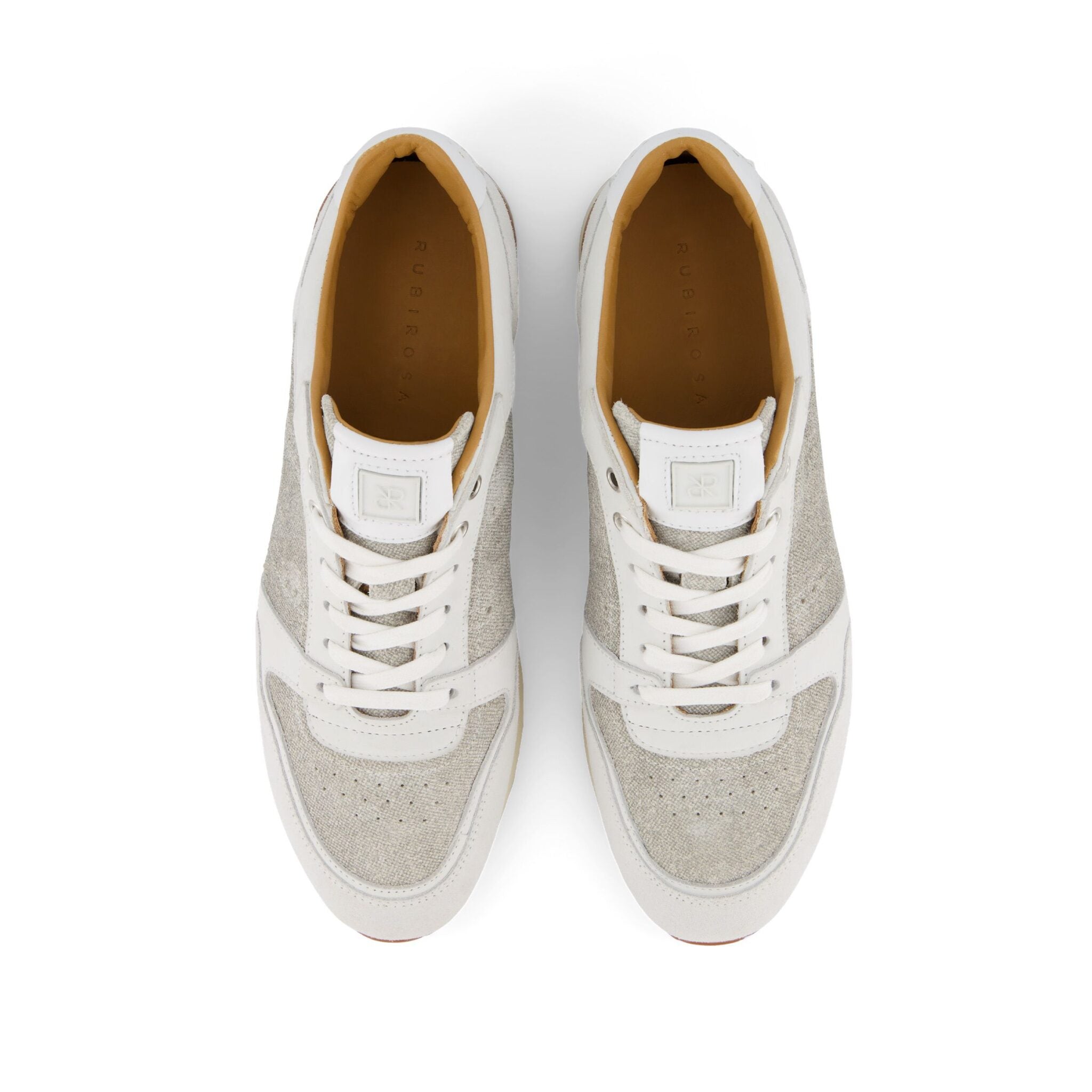 JOAN White Nile Leather Sneakers for Men