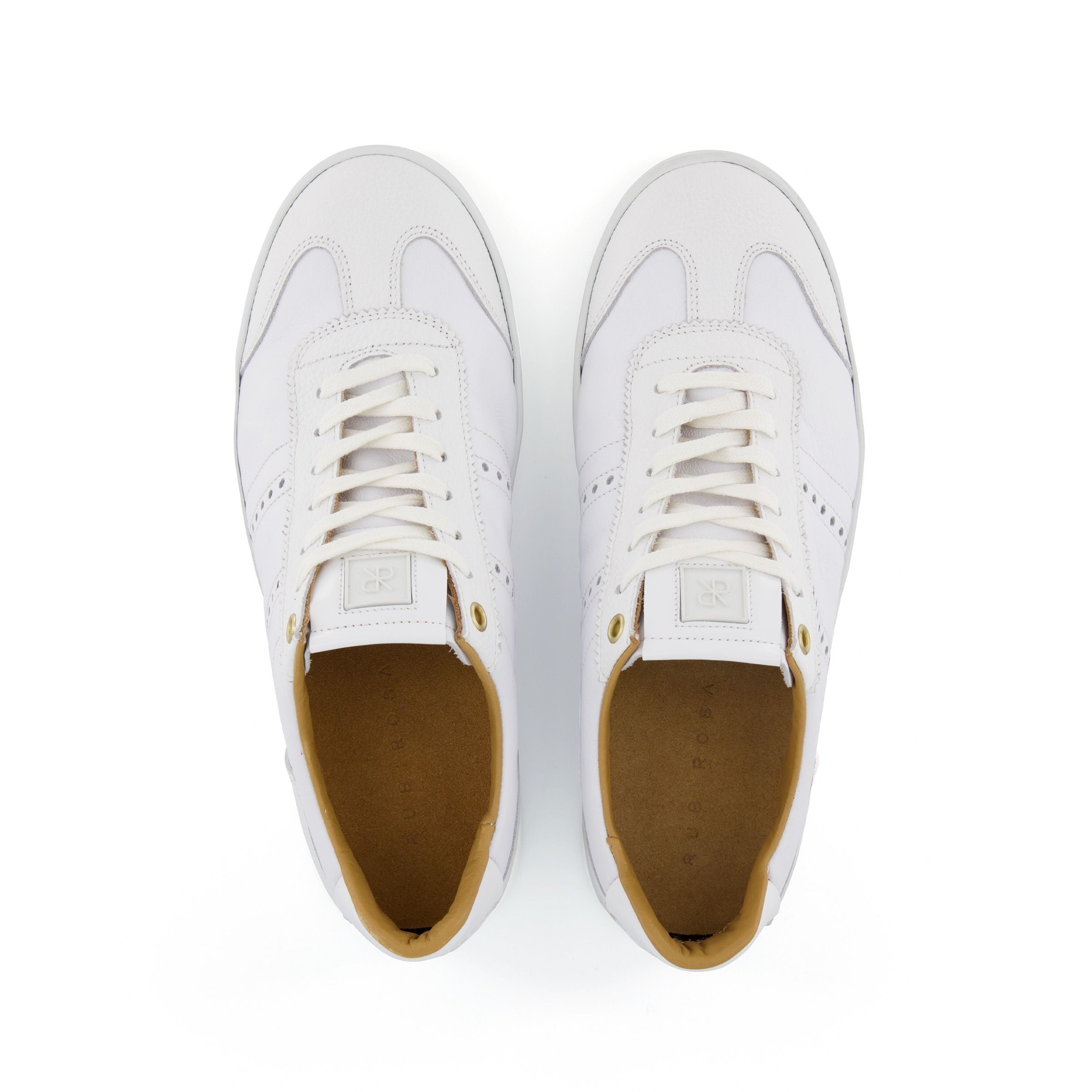 JUDY white CL03 men’s leather sneakers