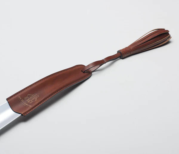 Leather Wrapped Shoe Horn - Marmo